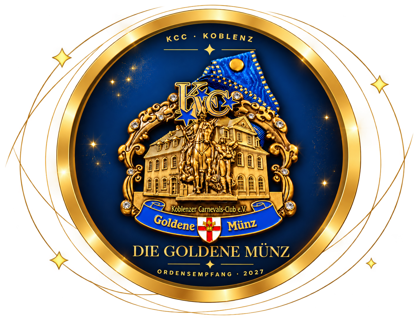 Die Goldene Münz des KCC mit dem Ordensempfang 2027